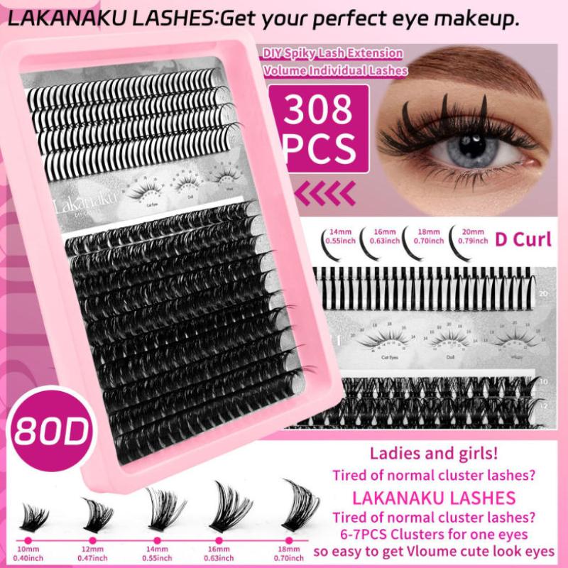 Eyelash Extension Cluster - 1 Set DIY Individual Eyelashes Wispy