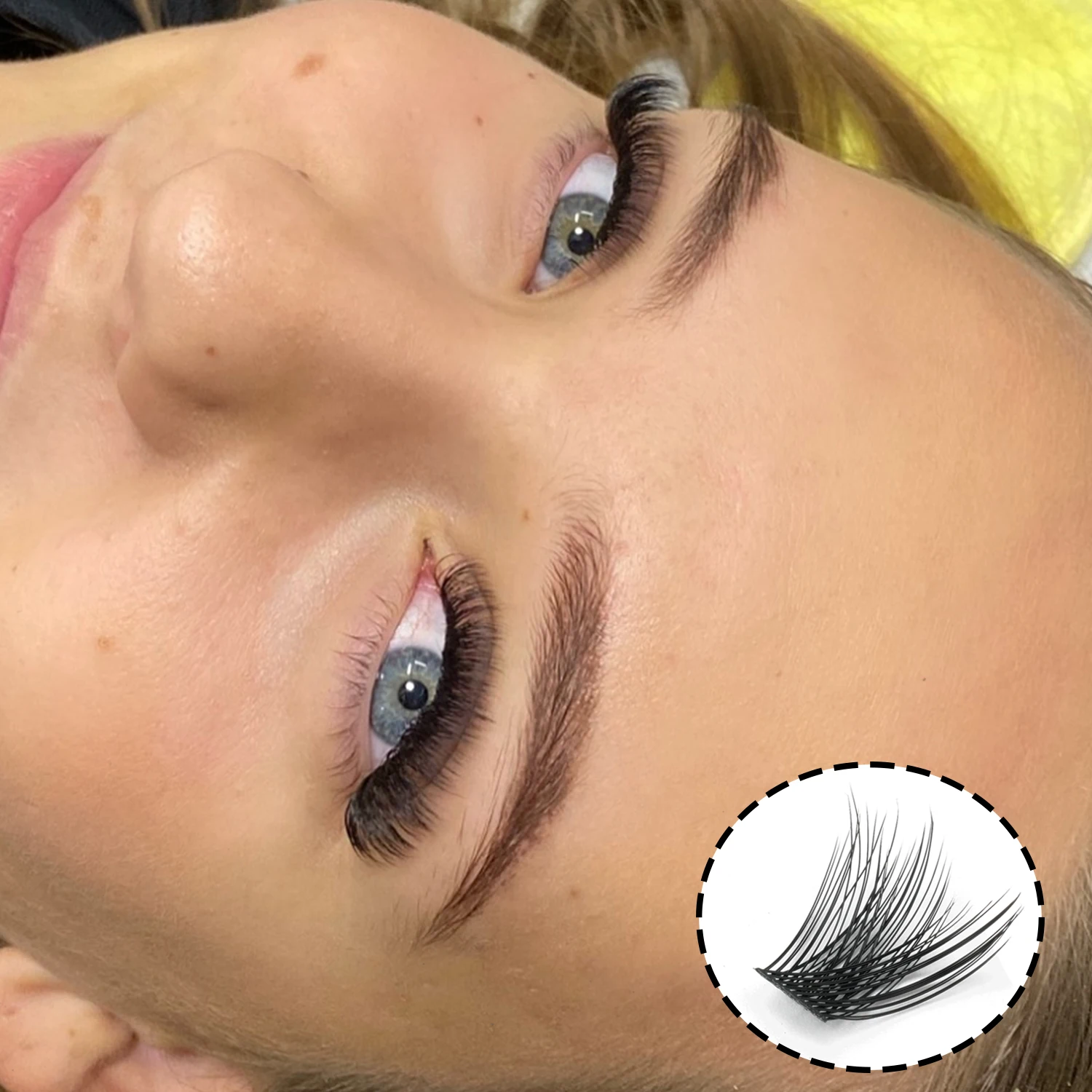 120 PCS Cluster Lashes D Curl  - Eyelash Extension Cluster ulasan dan harga