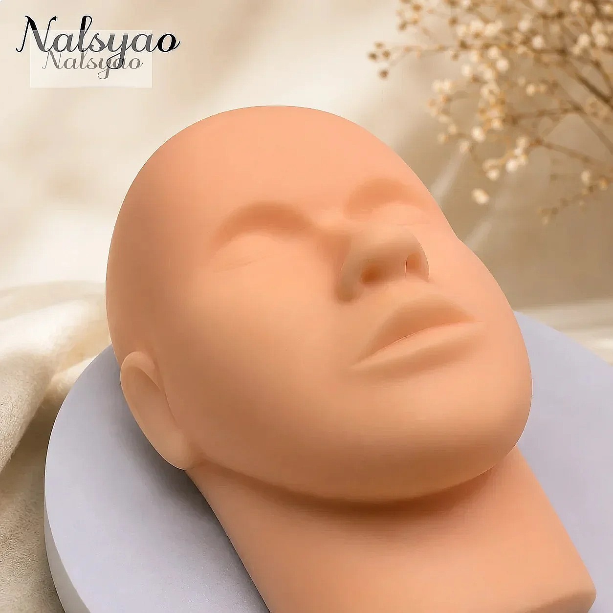 1pcs Rubber Mannequin Head Fak - Eyelash Extension Model ulasan dan harga