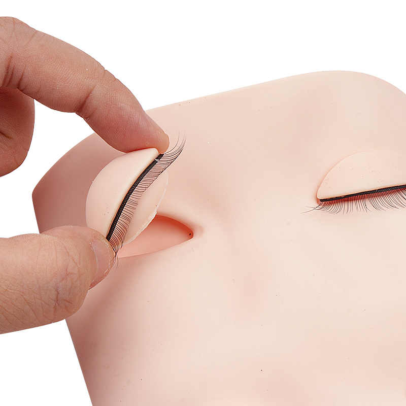 Silicone Lash Head Mannequin R - Eyelash Extension Model ulasan dan harga