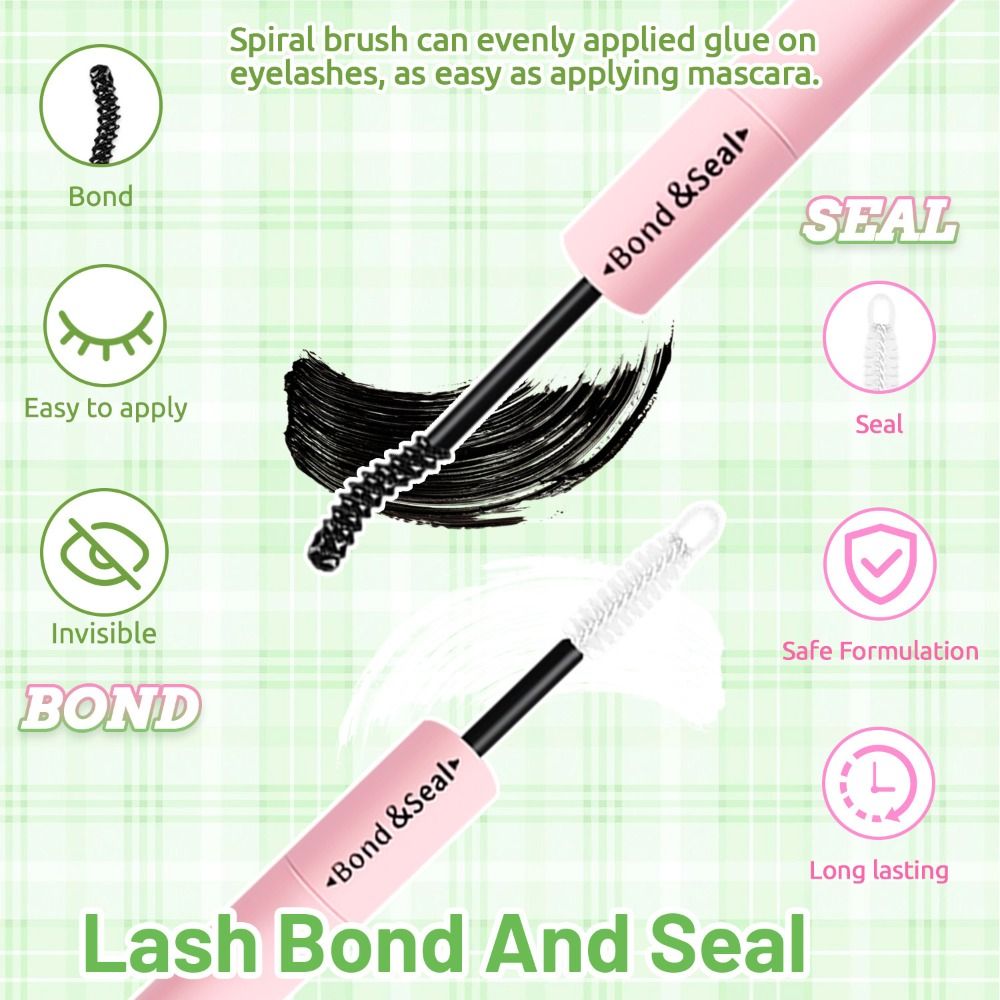 Natural Look False Eyelashes B - Eyelash Extension Cluster ulasan dan harga