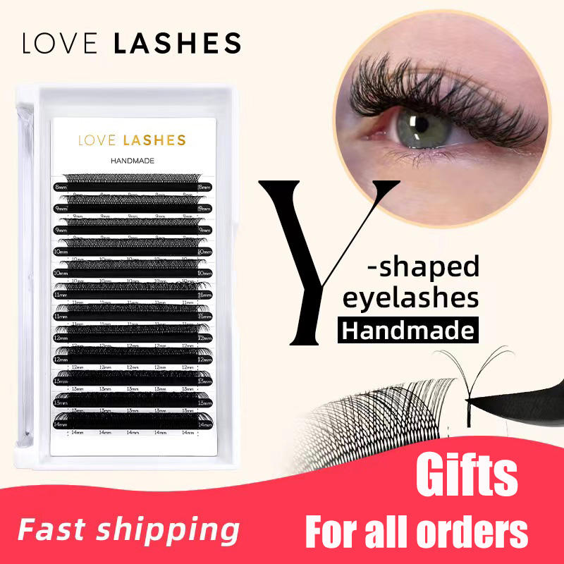 LOVE LASHES YY Shape Lash Fake - Eyelash Extension Double Volume ulasan dan harga