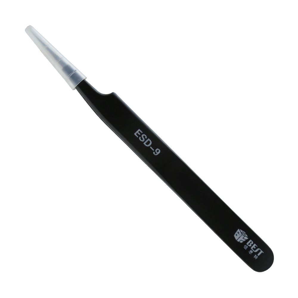 BST-ESD-9 Anti-Static Tweezers - Eyelash Extension In Chinese ulasan dan harga