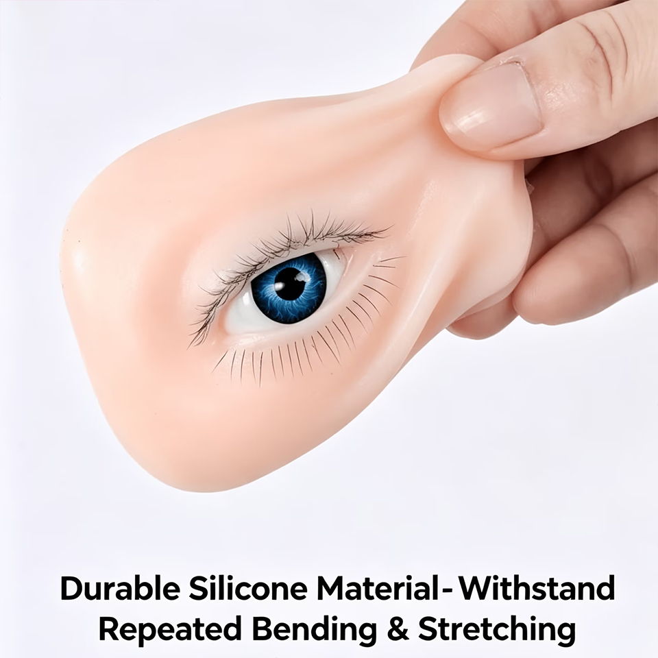 3 Layer Silicone Eye Model for - Eyelash Extension Model ulasan dan harga