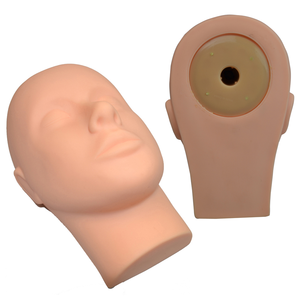Practice Mannequin Heads for E - Eyelash Extension Model ulasan dan harga