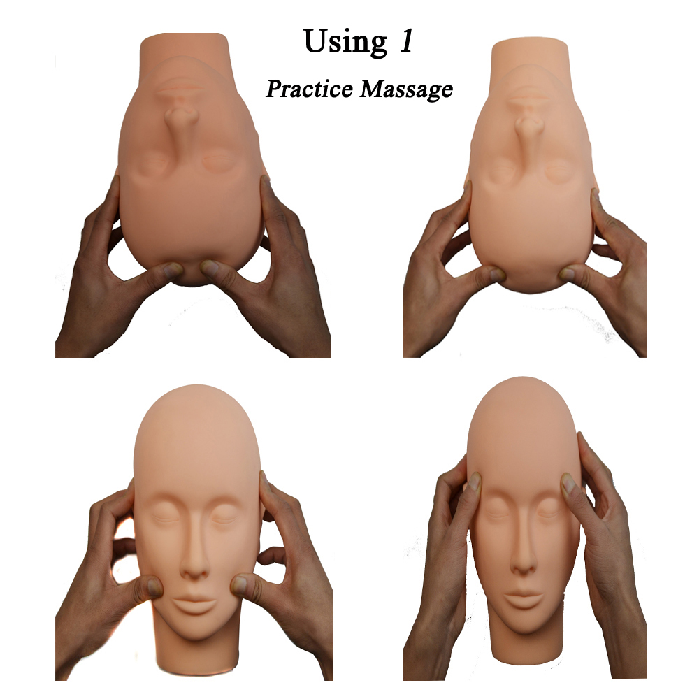 Practice Mannequin Heads for E - Eyelash Extension Model ulasan dan harga