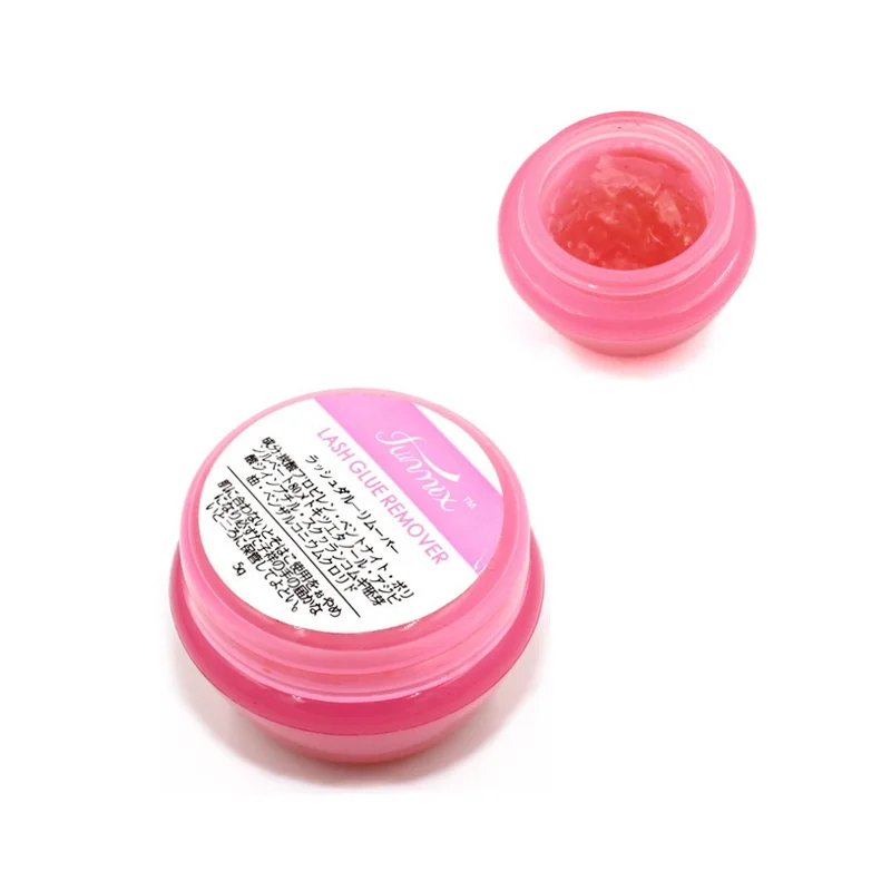 Funmix 1pc 5g Pink Lashes Glue - Eyelash Extension Remover Gel ulasan dan harga