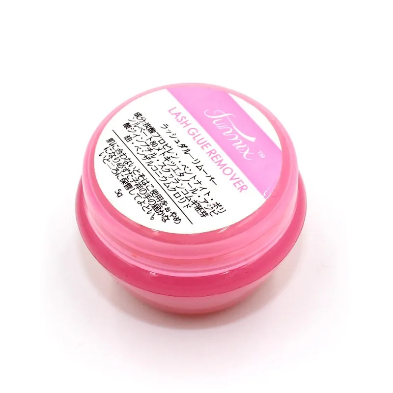Funmix 1pc 5g Pink Lashes Glue - Eyelash Extension Remover Gel ulasan dan harga