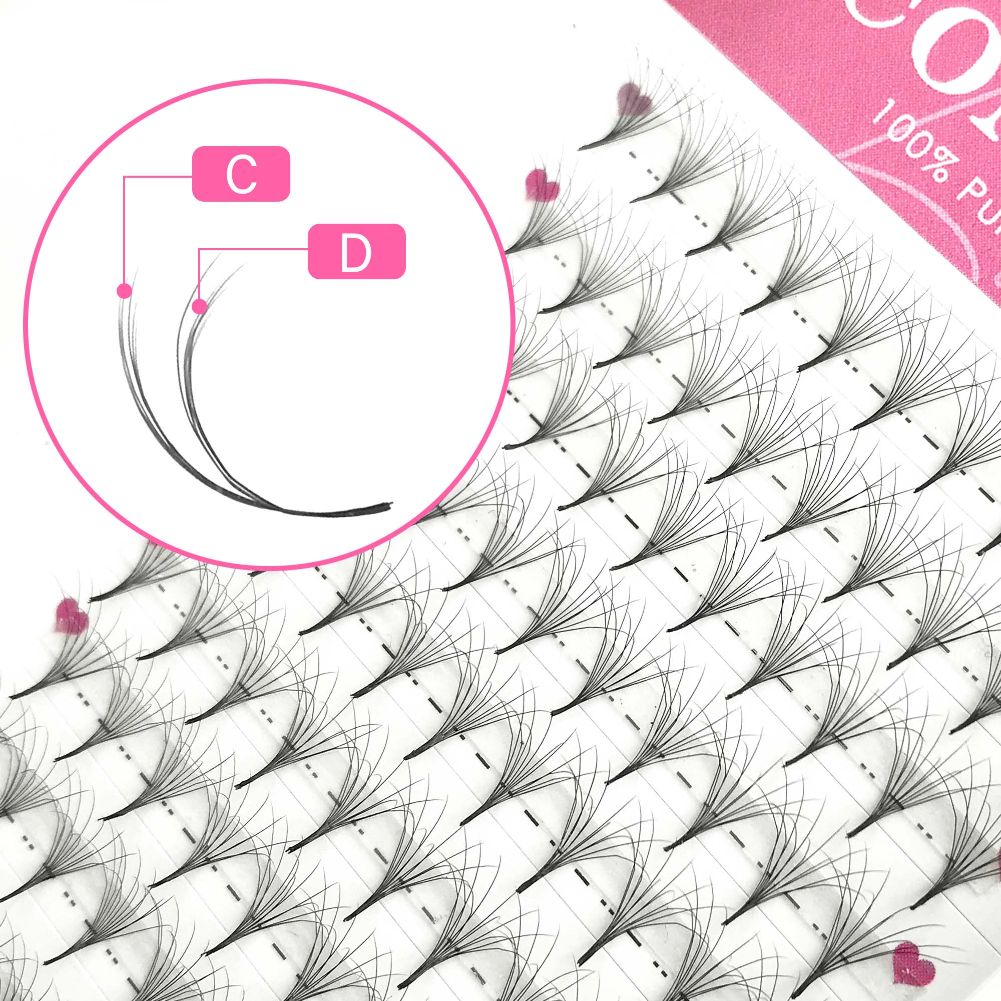 CoMango Double-Layer Fluffy Pr - Eyelash Extension Double Volume ulasan dan harga