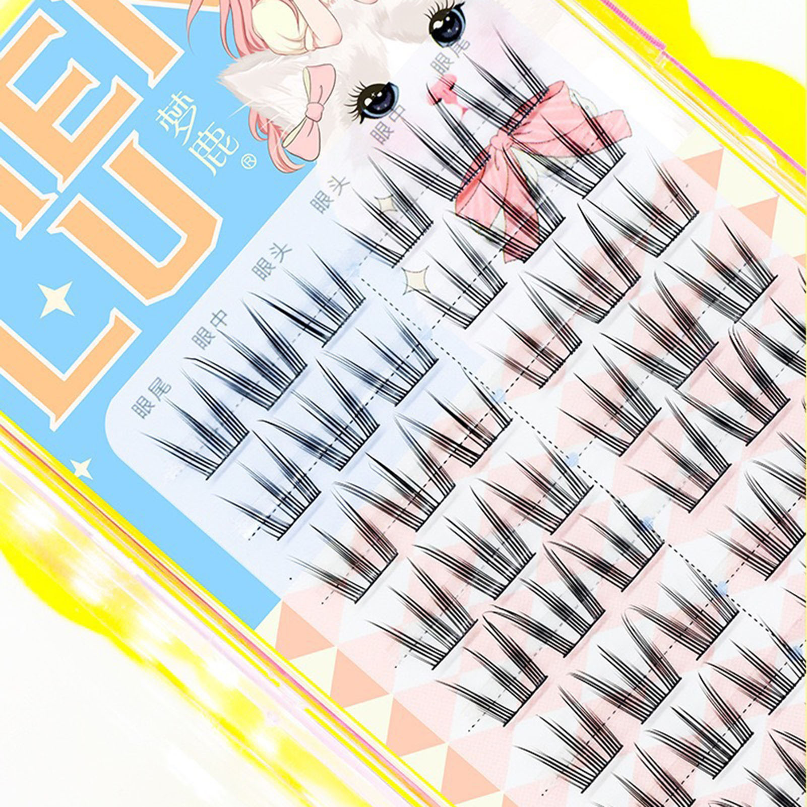 10 Rows Sunflower False Eyelas - Eyelash Extension In Chinese ulasan dan harga