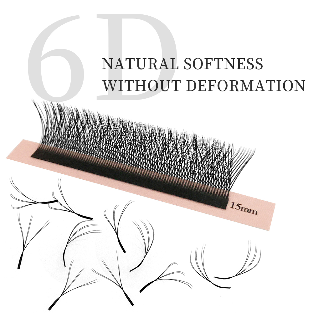 Goddess Double 3D/4DW Shaped E - Eyelash Extension Double Volume ulasan dan harga