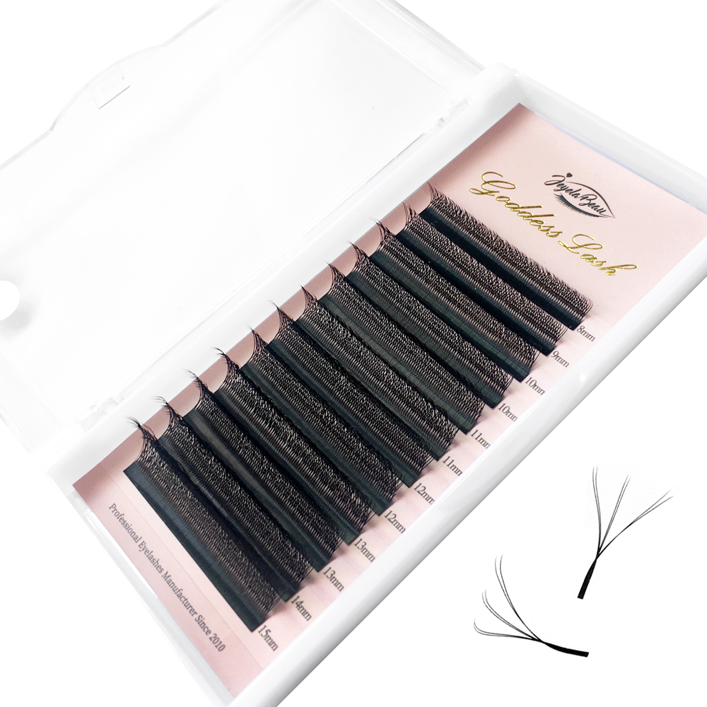 Goddess Double 3D/4DW Shaped E - Eyelash Extension Double Volume ulasan dan harga