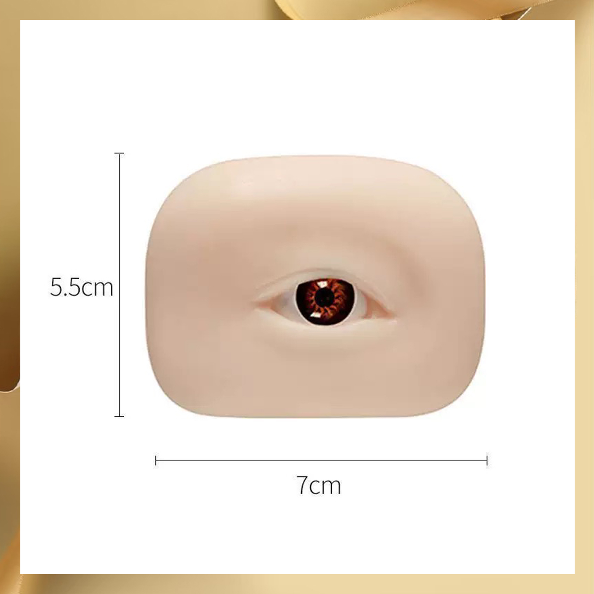 3D False Eyelash Mannequin Fla - Eyelash Extension Model ulasan dan harga