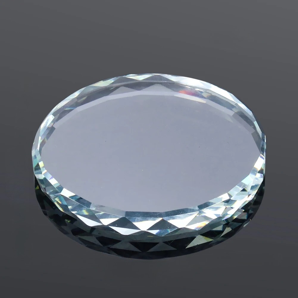 78MM Faceted Glass Jewelry Dis - Eyelash Extension In Chinese ulasan dan harga