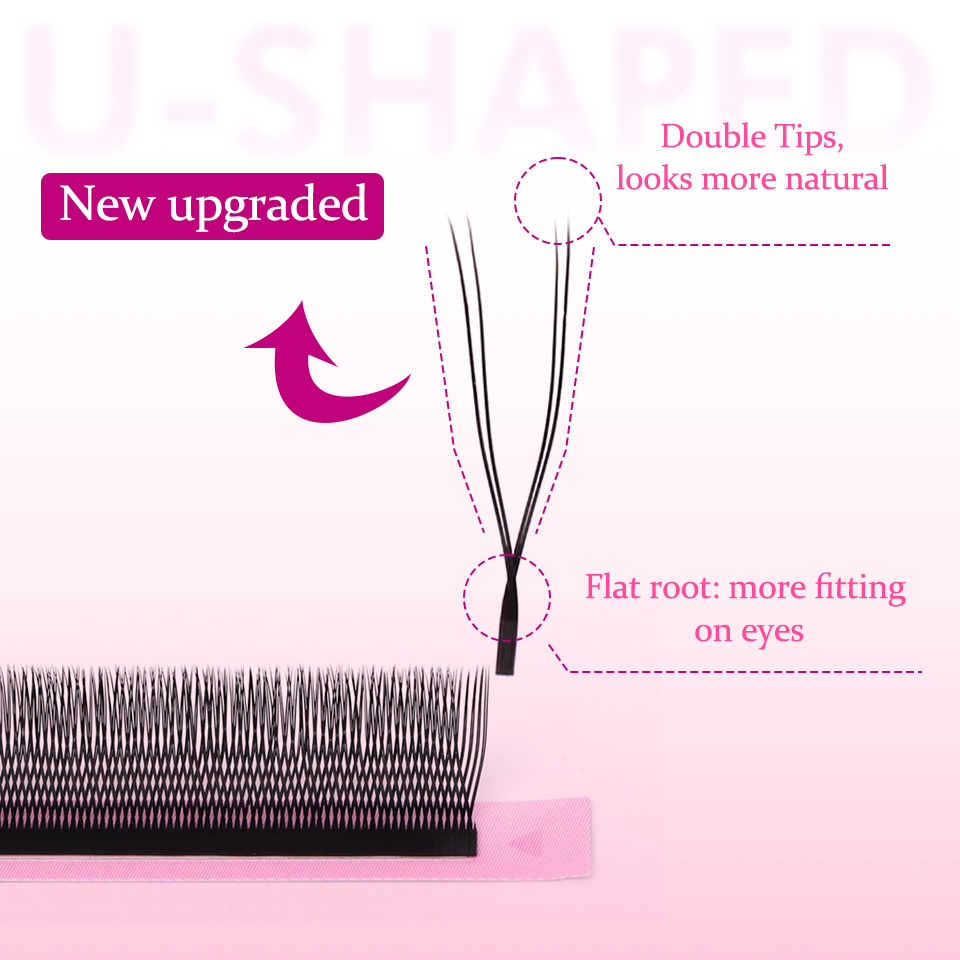 Rujade U Shaped YY Shaped Eyel - Eyelash Extension Double Volume ulasan dan harga