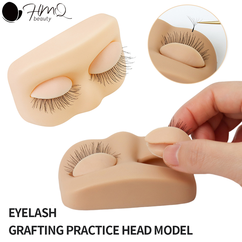 Eyelash Extension Practice Hea - Eyelash Extension Model ulasan dan harga