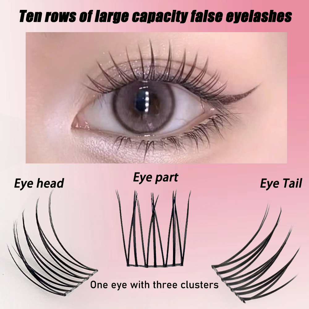 1 Box 90 Clusters Idol False E - Eyelash Extension In Chinese ulasan dan harga