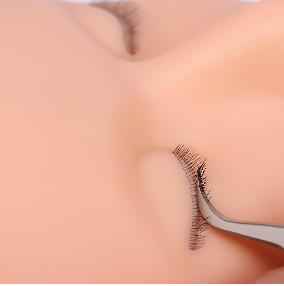 Silicone Head Training Mannequ - Eyelash Extension Model ulasan dan harga
