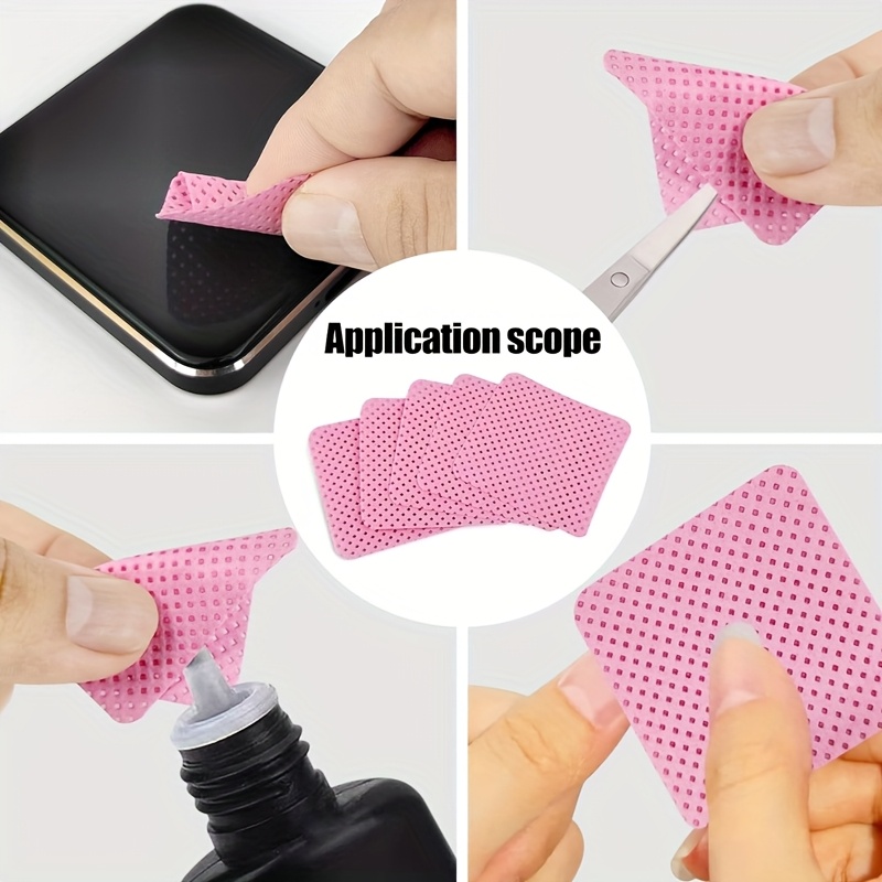 50/100/200pcs Lint-Free Nail W - Eyelash Extension Remover Gel ulasan dan harga